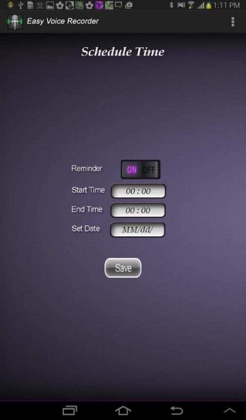 Easy Voice Recorder 2 تصوير الشاشة