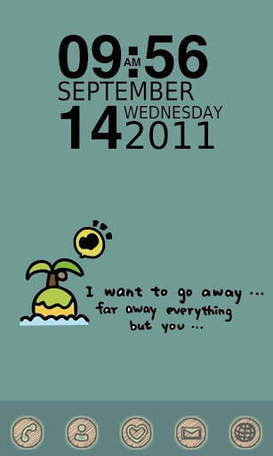 island Theme GO Launcher EX screenshot 1