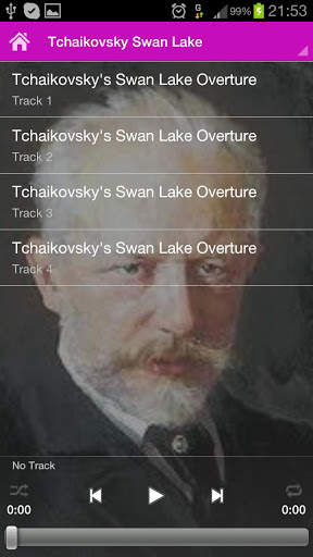 Tchaikovsky Swan Lake screenshot 1