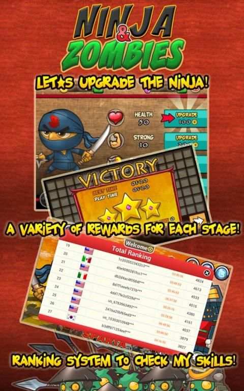 Ninja and Zombies screenshot 6