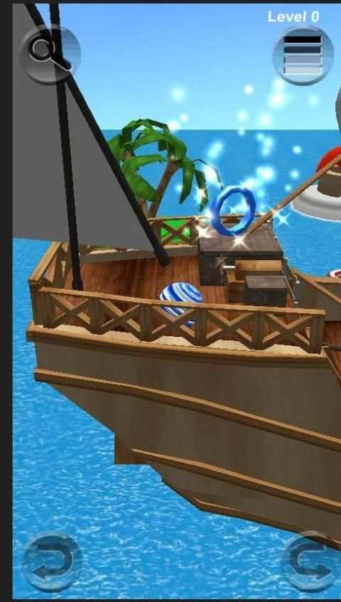 Ball Travel 3D Xmas Version screenshot 2