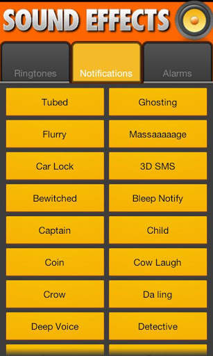 Sound Effects Tones 1 تصوير الشاشة