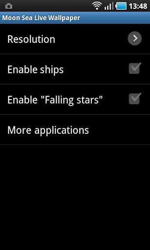 Moon Sea Live Wallpaper screenshot 5
