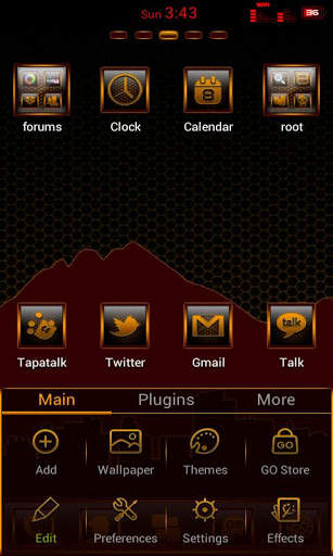 SoBurnt(free) Go Launcher screenshot 2
