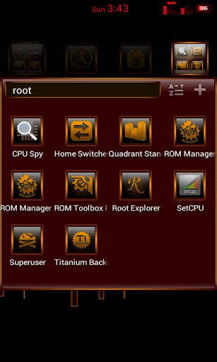 SoBurnt(free) Go Launcher screenshot 4
