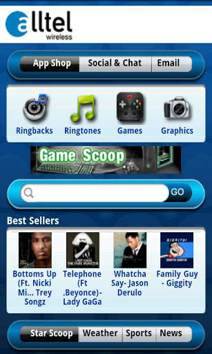 Alltel App Shop screenshot 1