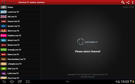 Omniverse TV screenshot 1