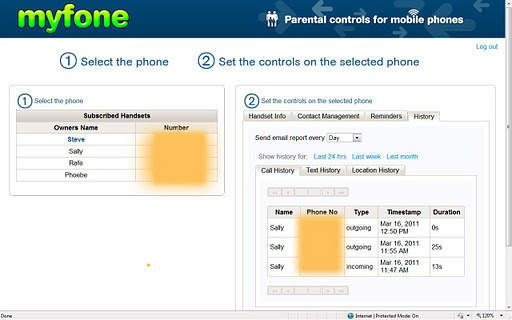 Parental Control for Mobile screenshot 1