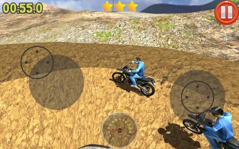 Motocross Racing 3D 1 تصوير الشاشة