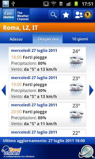 Class Meteo - Weather Channel screenshot 1