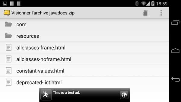 Zip Viewer screenshot 1
