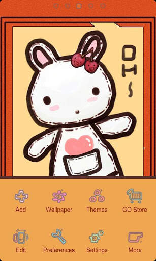 RabbitZTheme GO Launcher EX screenshot 2