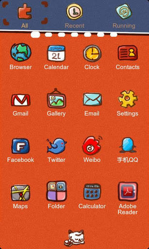 RabbitZTheme GO Launcher EX screenshot 4