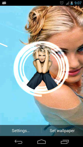 Cameron Diaz Live Wallpaper screenshot 3