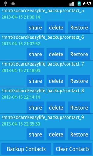 Easylife Toolbox (Backup GPS) screenshot 3