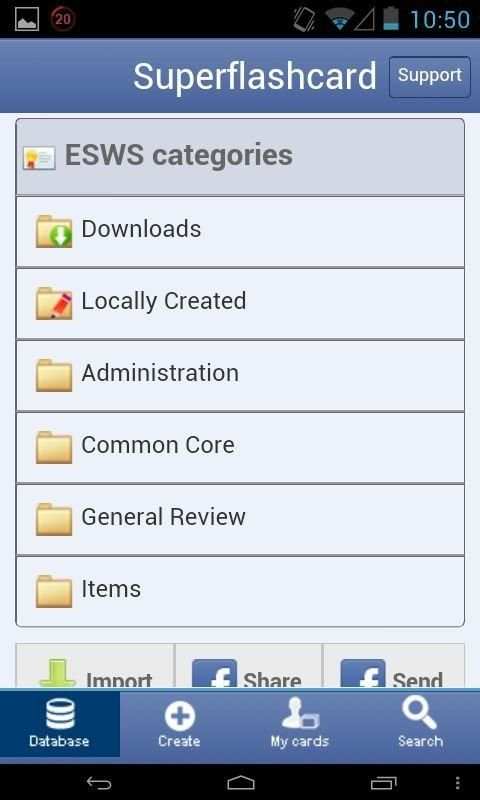 ESWS Flashcards скриншот 8