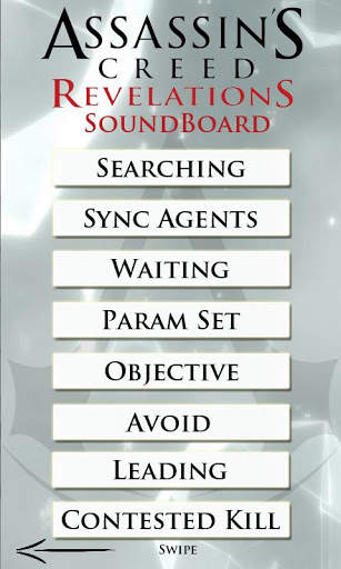 Assassin's Creed Soundboard 1 تصوير الشاشة