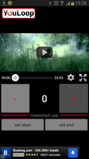 YouLoop - repeat YT video's screenshot 1