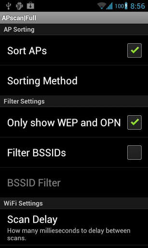 Lightweight WiFi Scanner screenshot 3