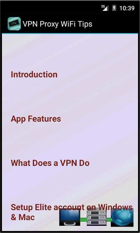 VPN Proxy WiFi Tips screenshot 1