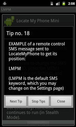 Locate My Phone Mini स्क्रीनशॉट 5