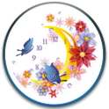Butterfly Moon Clock on 9Apps