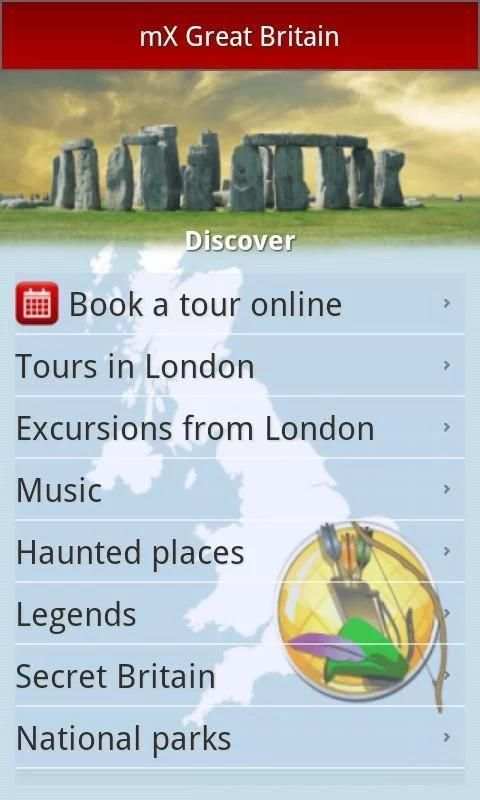 mX Great Britain - The Official VisitBritain Guide скриншот 1