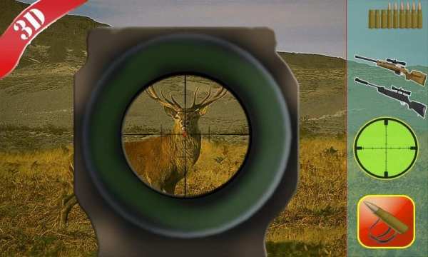 Deer Hunter Sniper Shooter 3D 3 تصوير الشاشة