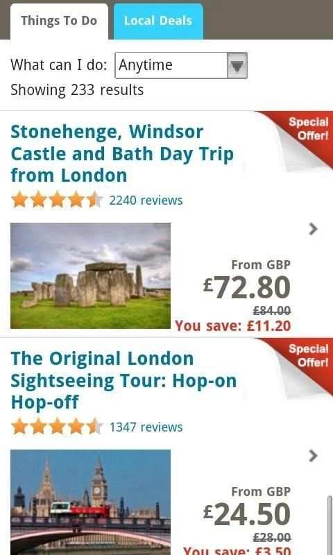 mX Great Britain - The Official VisitBritain Guide скриншот 3