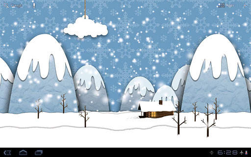 Samsung Parallax Winter LWP screenshot 4