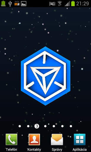 Ingress Logo Live Wallpaper 1 تصوير الشاشة