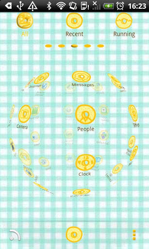Donut Theme Go Launcher Ex screenshot 3
