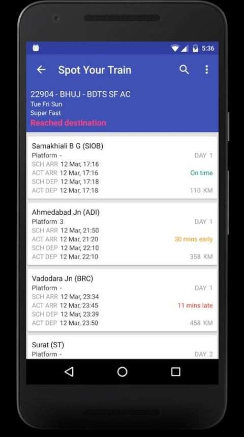 Indian Rail Enquiry 23 تصوير الشاشة