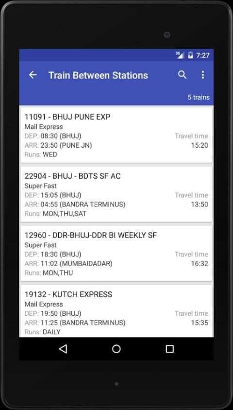 Indian Rail Enquiry 4 تصوير الشاشة