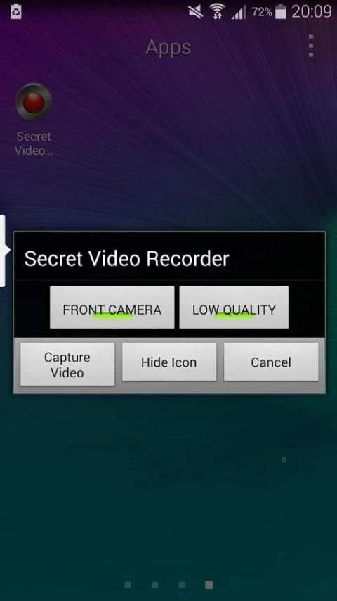 Secret Video Recorder (+) screenshot 1