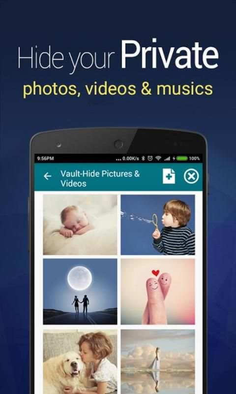 Vault-Hide Pictures & Videos स्क्रीनशॉट 3