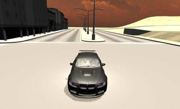 реальный гонки в 3D BMW screenshot 3