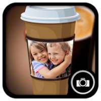 Coffee Cup Photo Frames on 9Apps