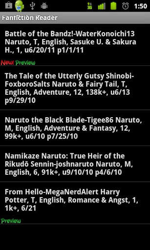 Fanfiction Reader screenshot 2