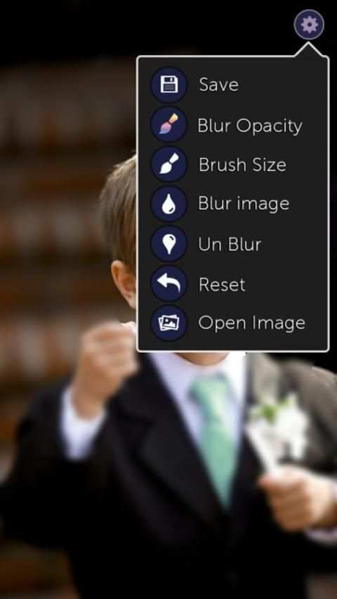 DSLR Camera Blur Background скриншот 1