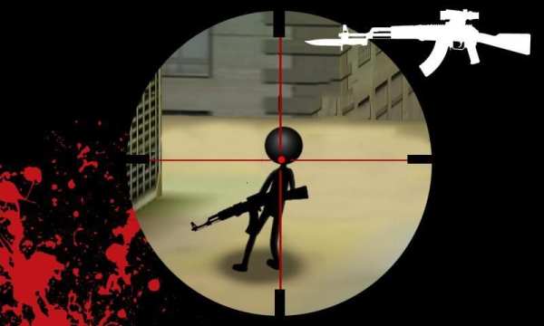 Sniper Stickman Head Shot screenshot 1