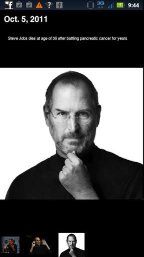Steve Jobs Timeline screenshot 1