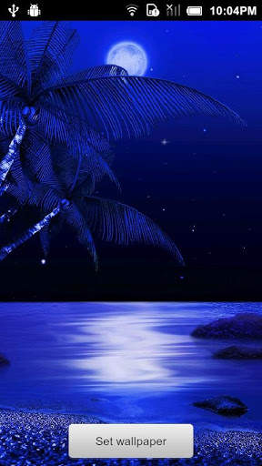 Moon Midnight LWP स्क्रीनशॉट 2