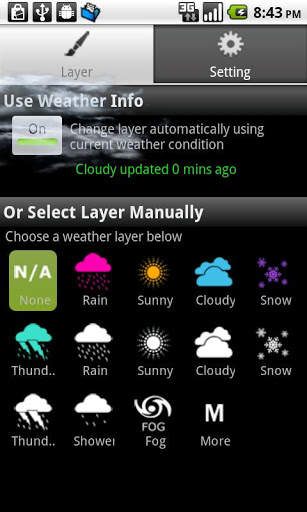 Weather Face Lite screenshot 1