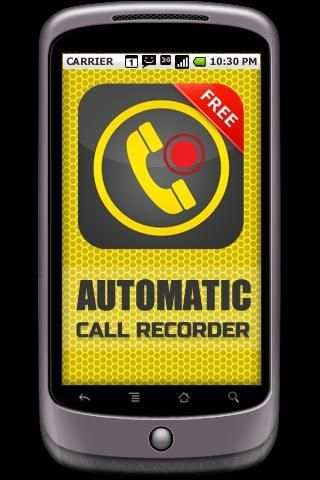 AUTOMATIC CALL RECORDER screenshot 1