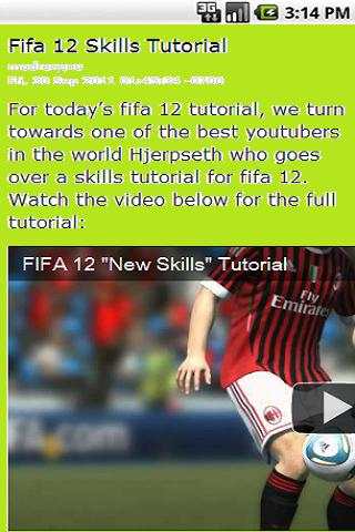 FIFA 12 Cheats screenshot 1