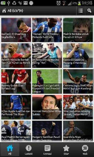 Berita Sepakbola screenshot 1