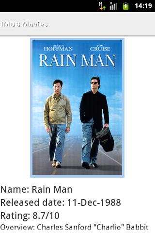 IMDB Movie Favorite screenshot 3