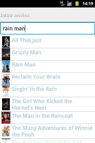 IMDB Movie Favorite screenshot 1