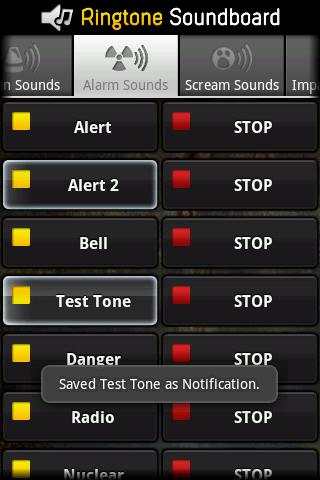 Ringtones Sound Effects 3 تصوير الشاشة